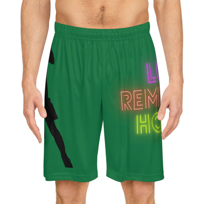 Basketball Shorts: Soccer Dark Green