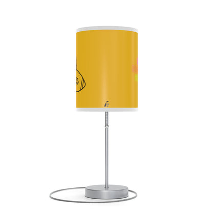 Lamp on a Stand, US|CA plug: Football Yellow