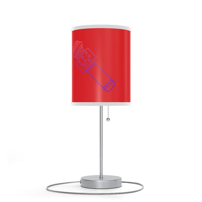 Lamp on a Stand, US|CA plug: Music Red 