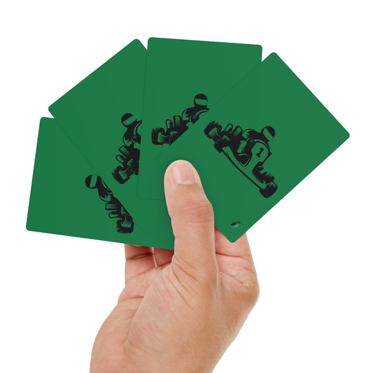 Poker Cards: Racing Dark Green