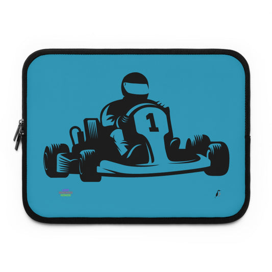 Laptop Sleeve: Racing Turquoise