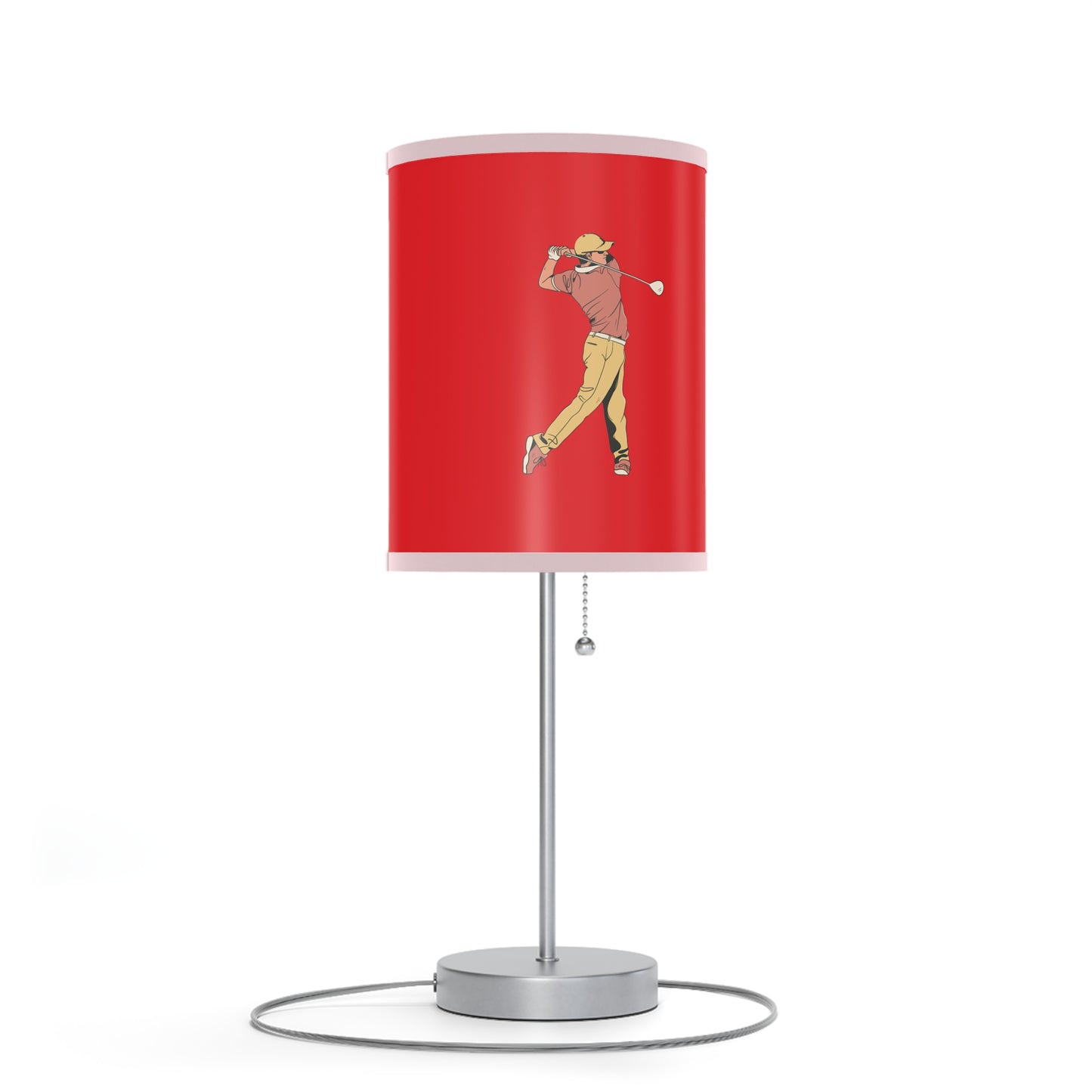 Lamp on a Stand, US|CA plug: Golf Red