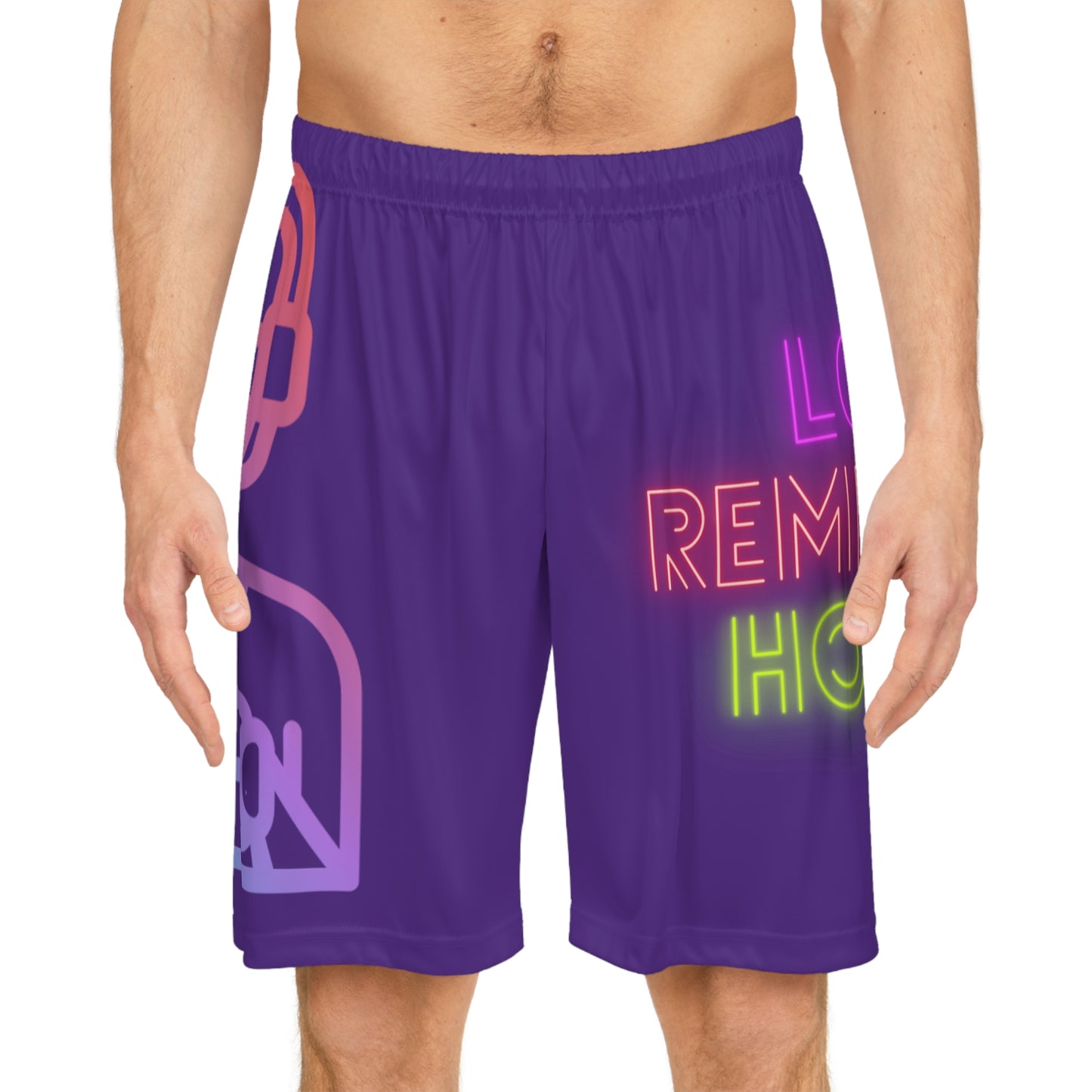 Basketball Shorts: Gaming Purple