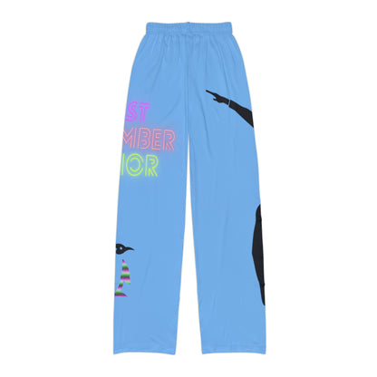 Kids Pajama Pants: Dance Lite Blue