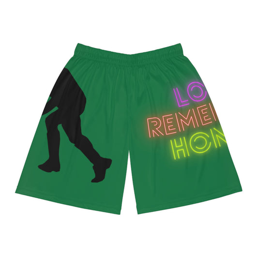 Basketball Shorts: Hockey Dark Green