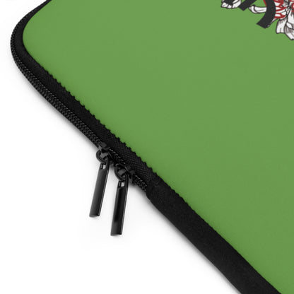 Laptop Sleeve: Dragons Green