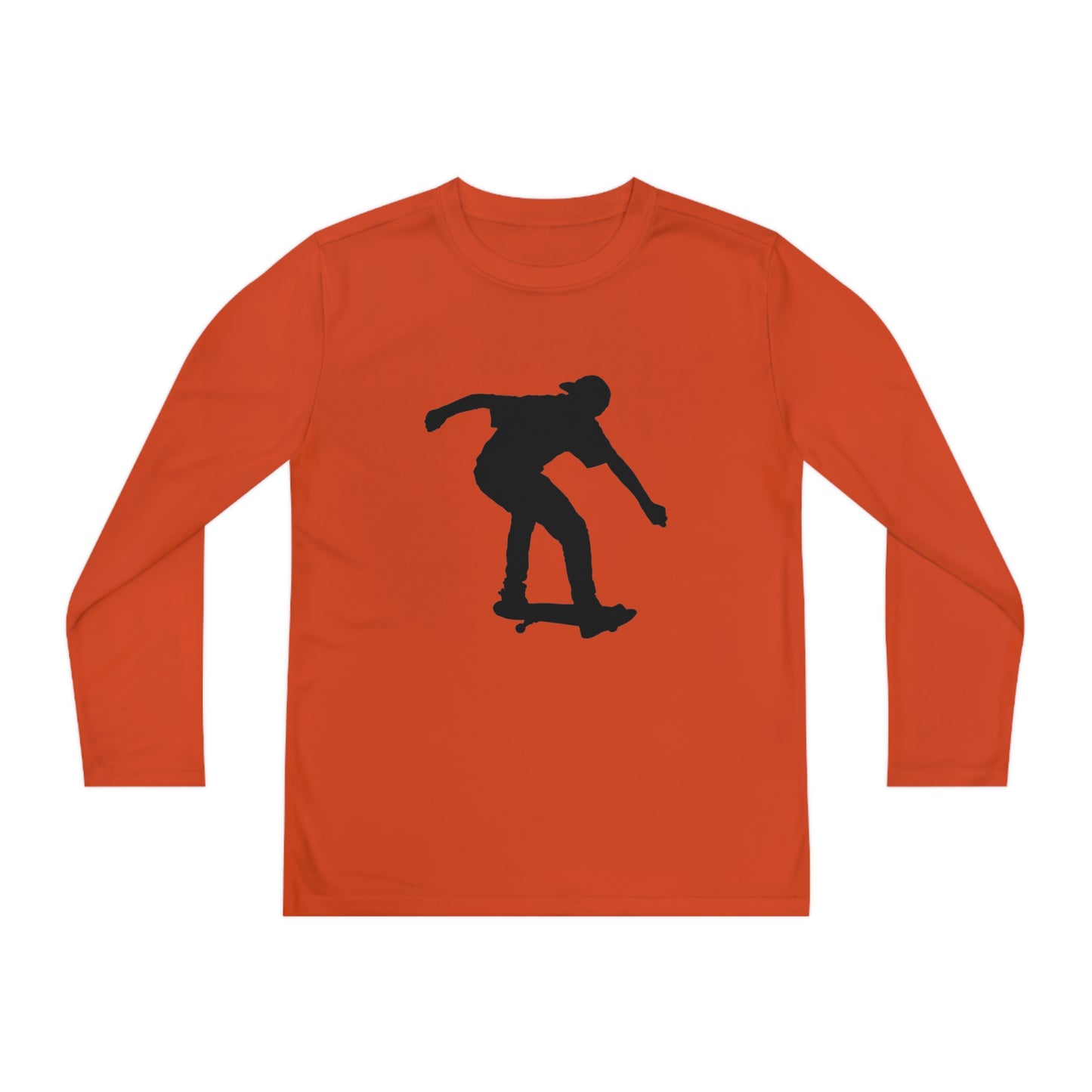 Youth Long Sleeve Competitor Tee: Skateboarding 