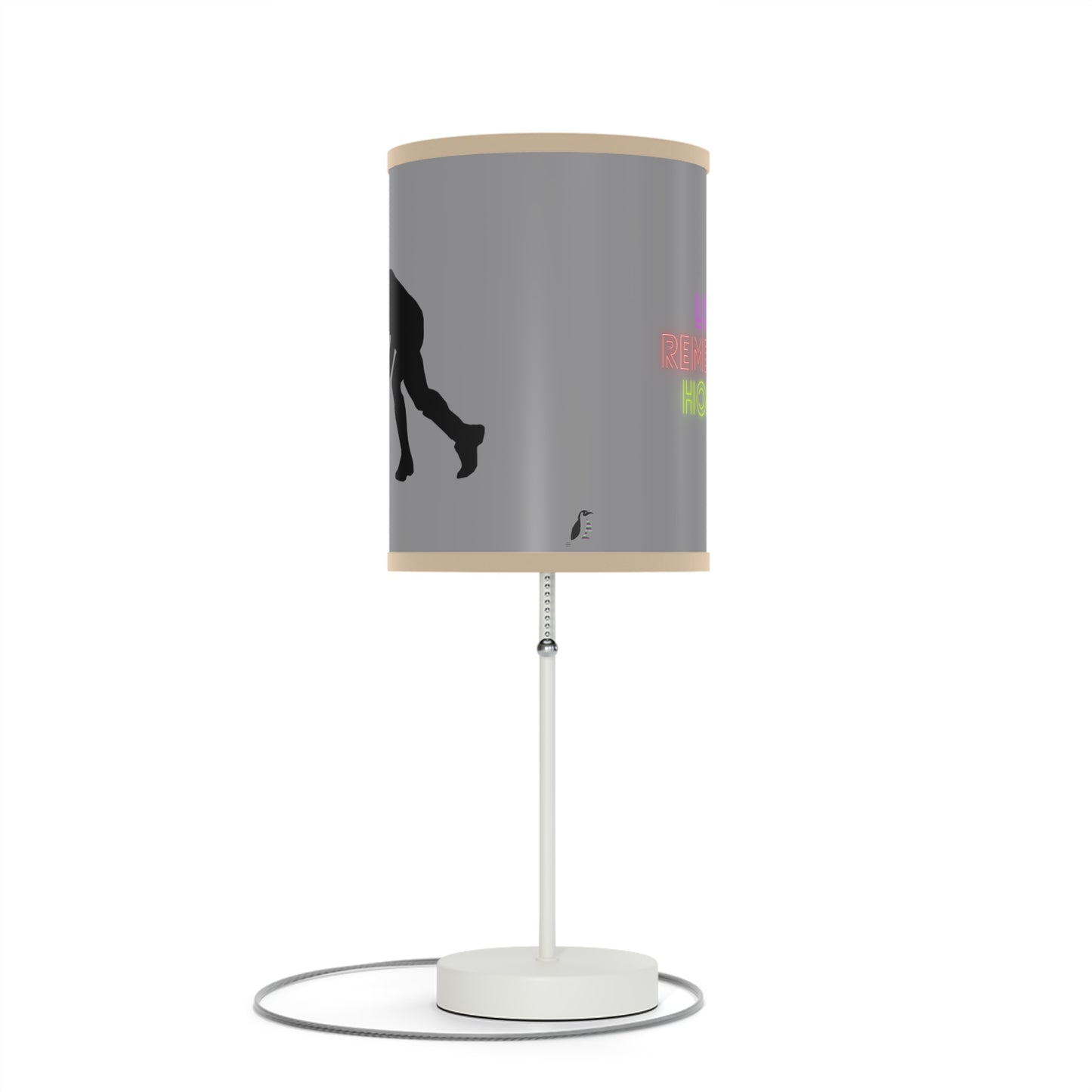 Lamp on a Stand, US|CA plug: Hockey Grey