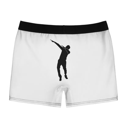 Men's Boxer Briefs: Dance White