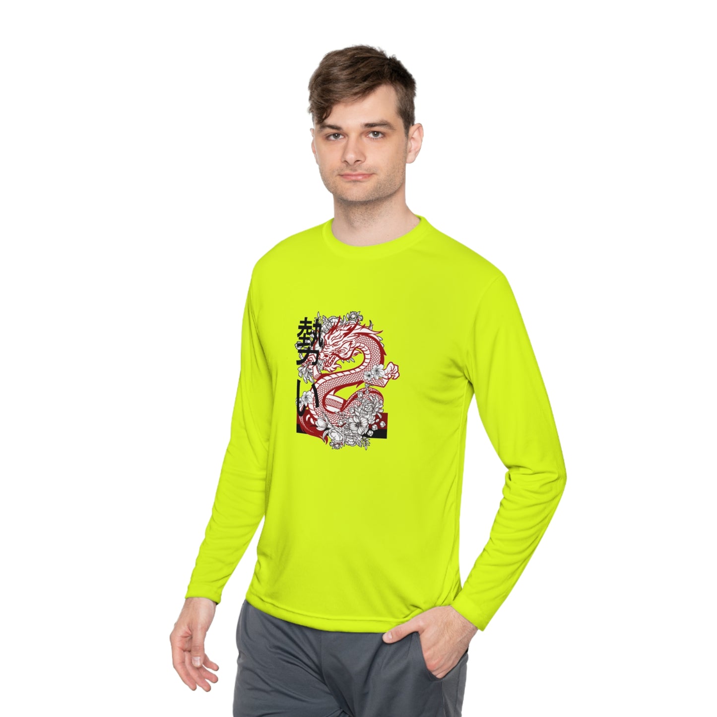 Lightweight Long Sleeve Tee: Dragons #1