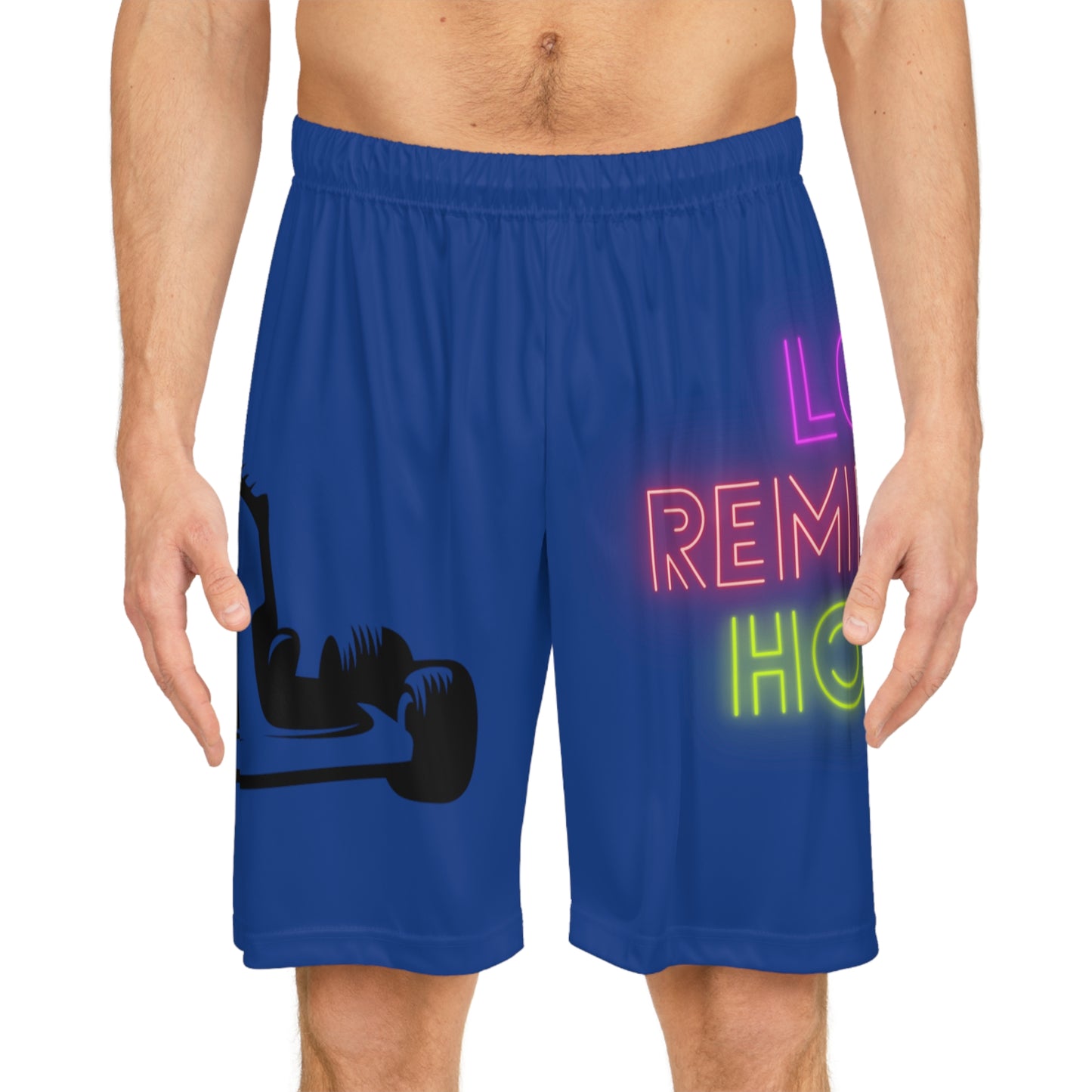 Basketball Shorts: Racing Dark Blue