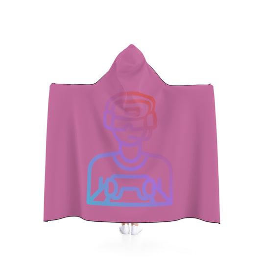 Hooded Blanket: Gaming Lite Pink