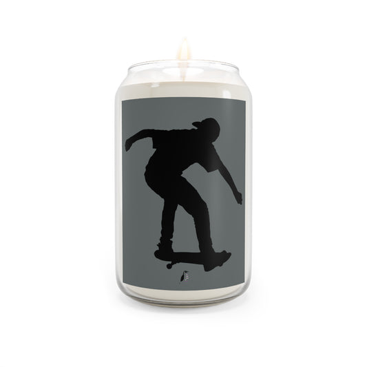 Scented Candle, 13.75oz: Skateboarding Dark Grey