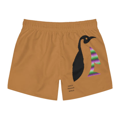 Swim Trunks: Lost Remember Honor Lite Brown