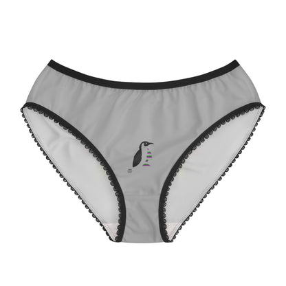 Women's Briefs: Lost Remember Honor Lite Grey