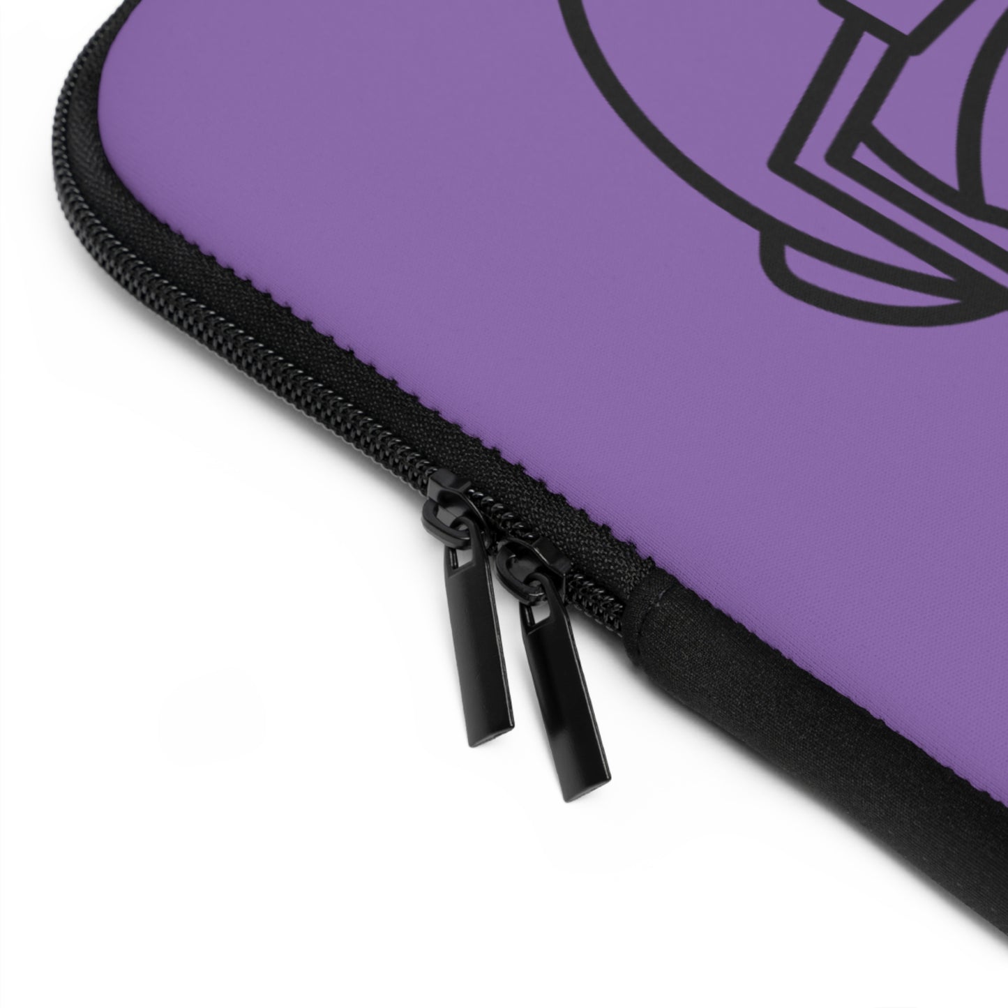 Laptop Sleeve: Football Lite Purple