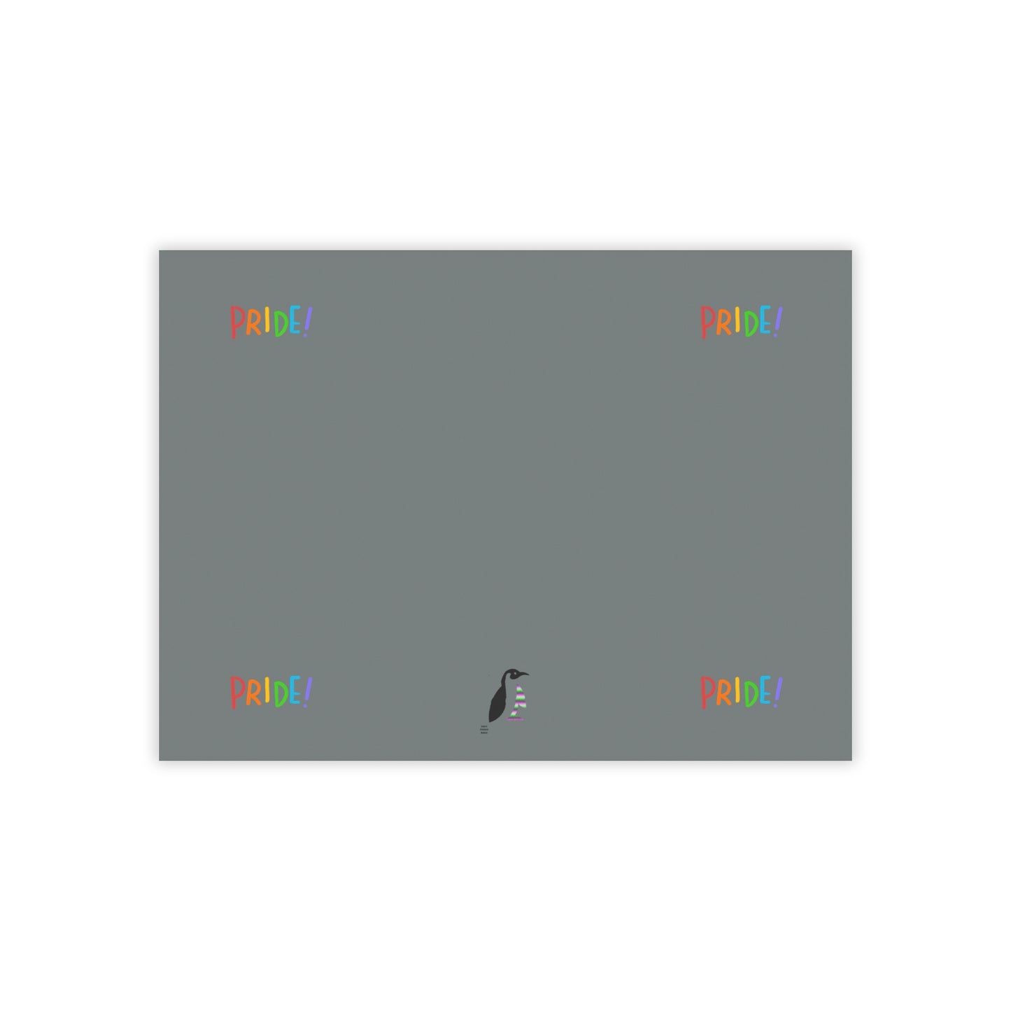 Post-it® Note Pads: LGBTQ Pride Dark Grey