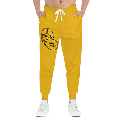 Athletic Joggers: Football Yellow