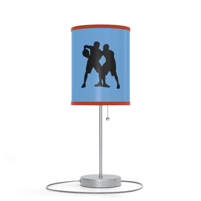 Lamp on a Stand, US|CA plug: Basketball Lite Blue