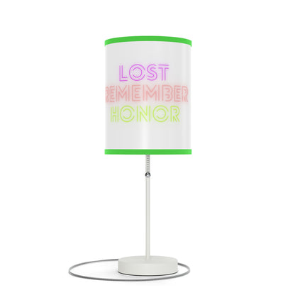 Lamp on a Stand, US|CA plug: Lost Remember Honor White 