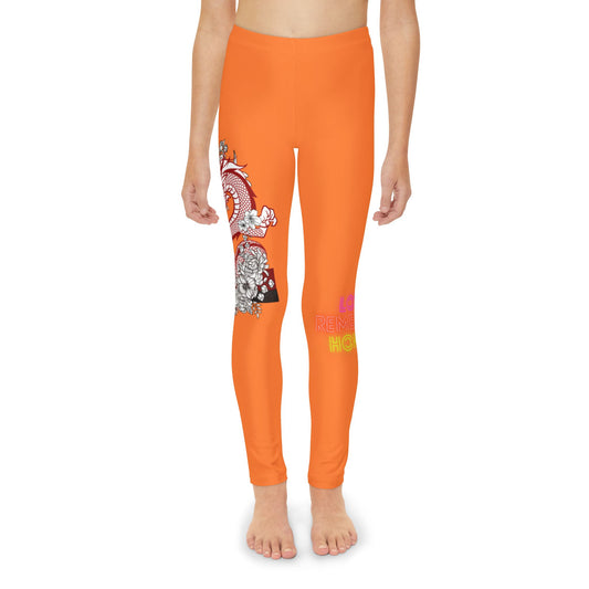 Youth Full-Length Leggings: Dragons Crusta