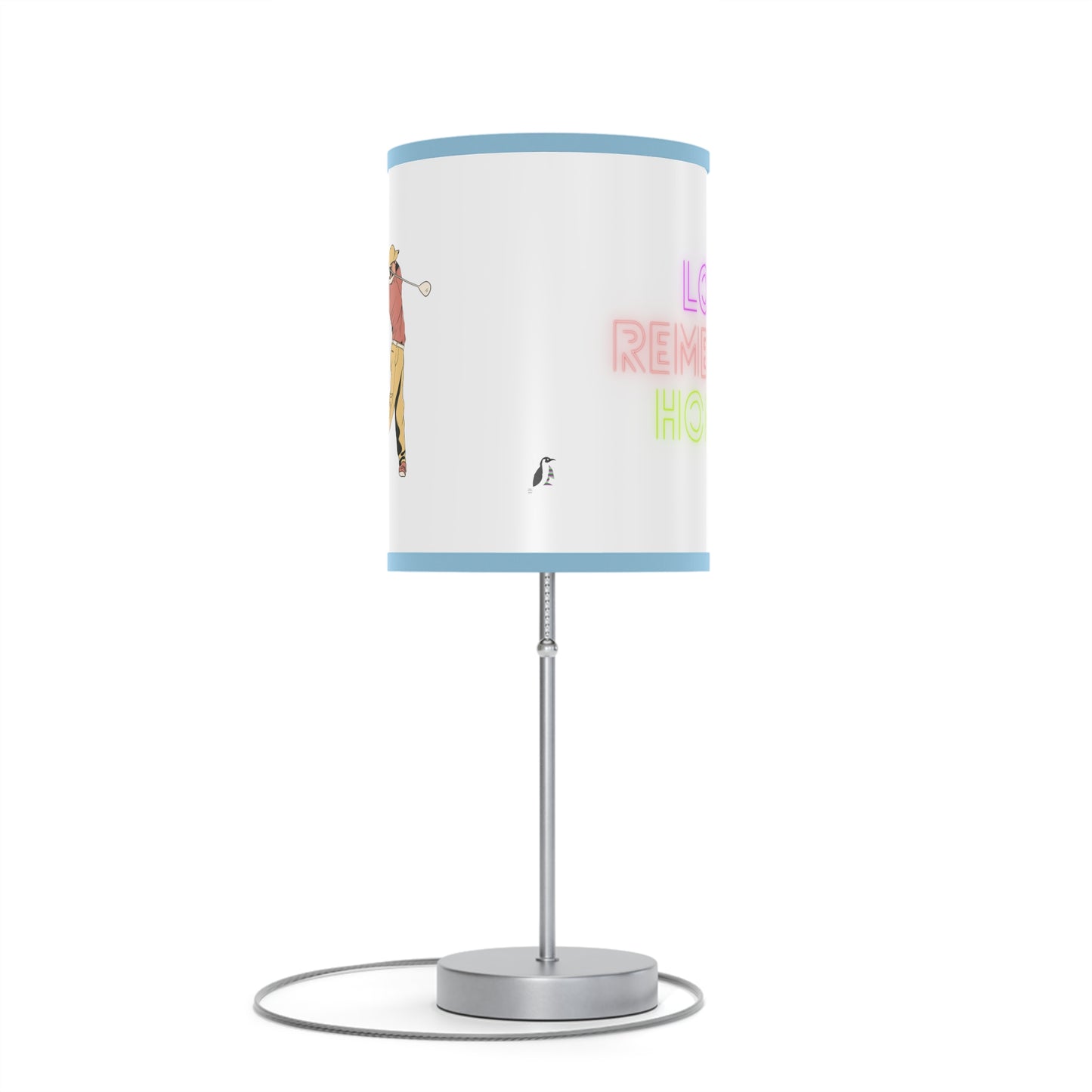 Lamp on a Stand, US|CA plug: Golf White 