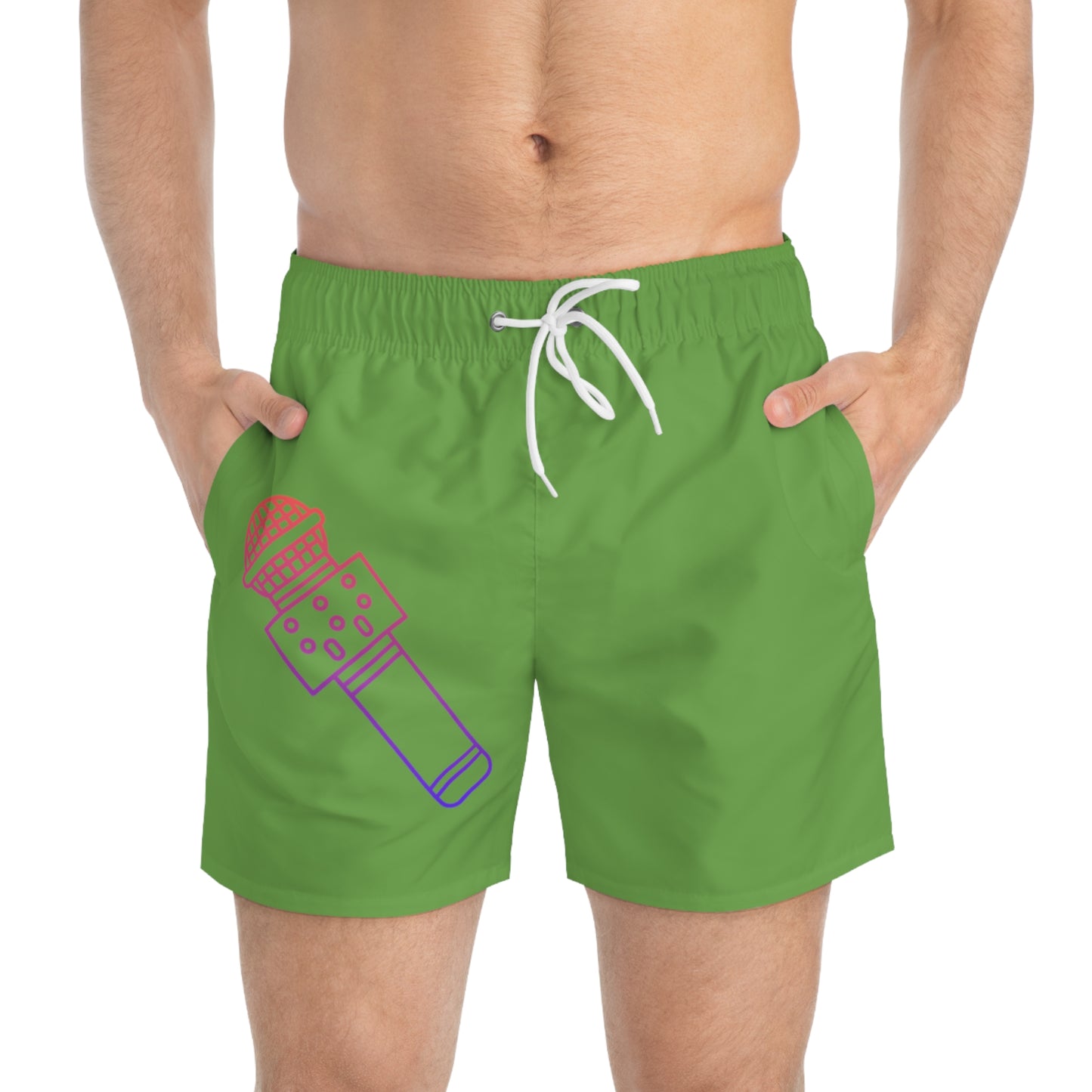 Swim Trunks: Music Green