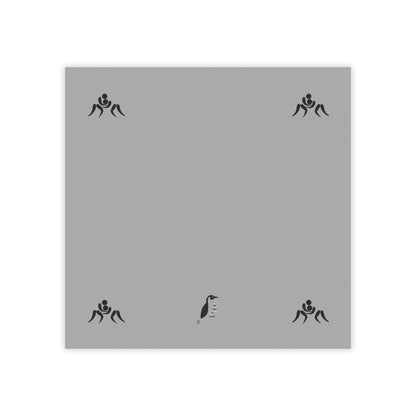 Post-it® Note Pads: Wrestling Grey