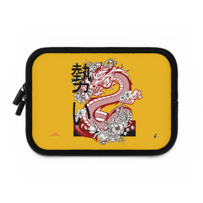 Laptop Sleeve: Dragons Yellow