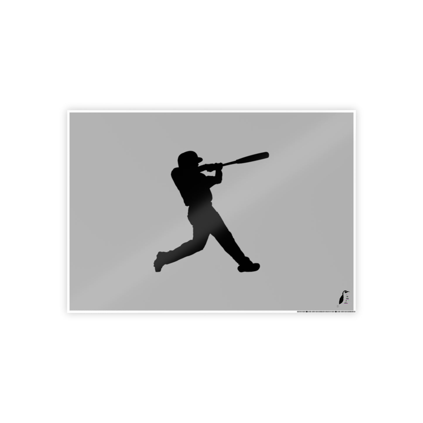 Gloss Posters: Baseball Lite Grey