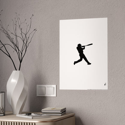 Gloss Posters: Baseball White