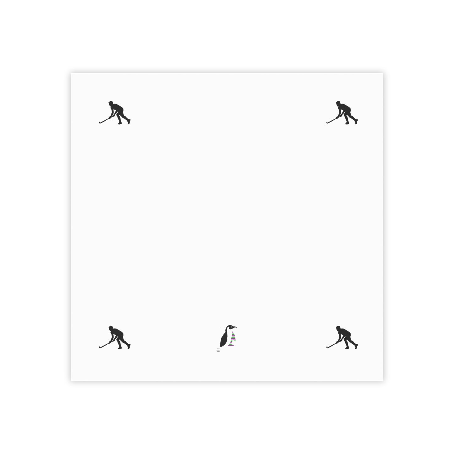 Post-it® Note Pads: Hockey White