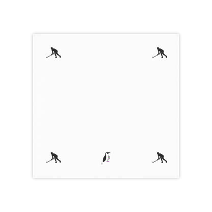 Post-it® Note Pads: Hockey White