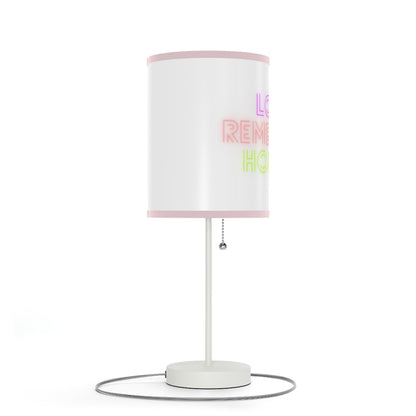 Lamp on a Stand, US|CA plug: Lost Remember Honor White 