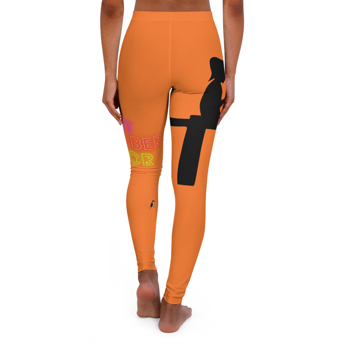 Women's Spandex Leggings: Fishing Crusta