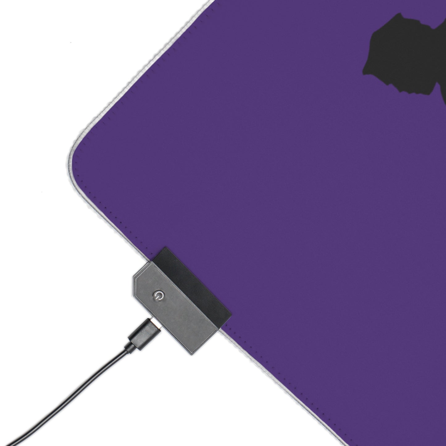 LED Gaming Mouse Pad: Hockey Purple