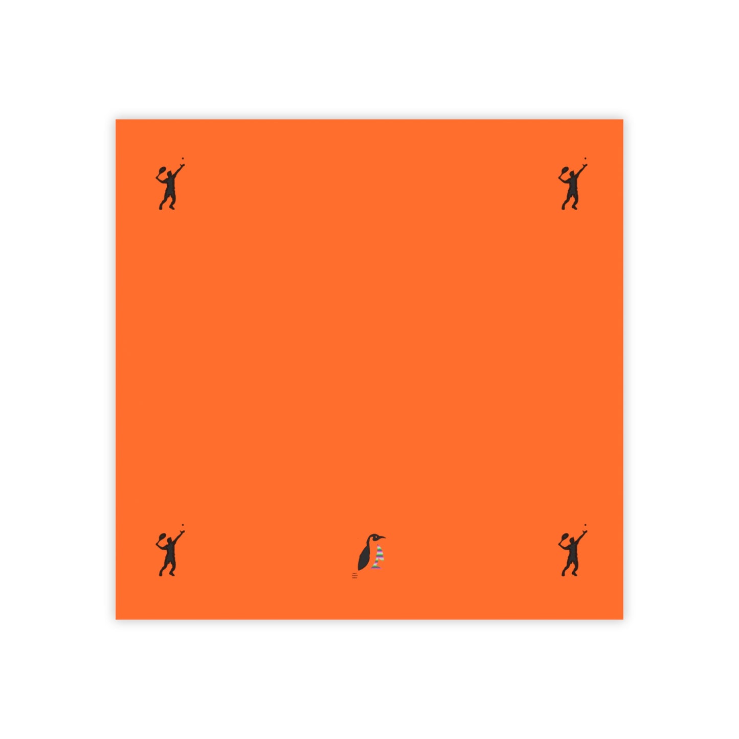 Post-it® Note Pads: Tennis Orange