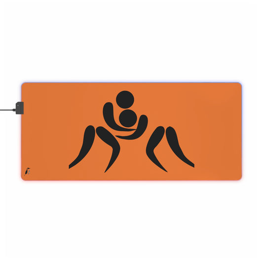 LED Gaming Mouse Pad: Wrestling Crusta