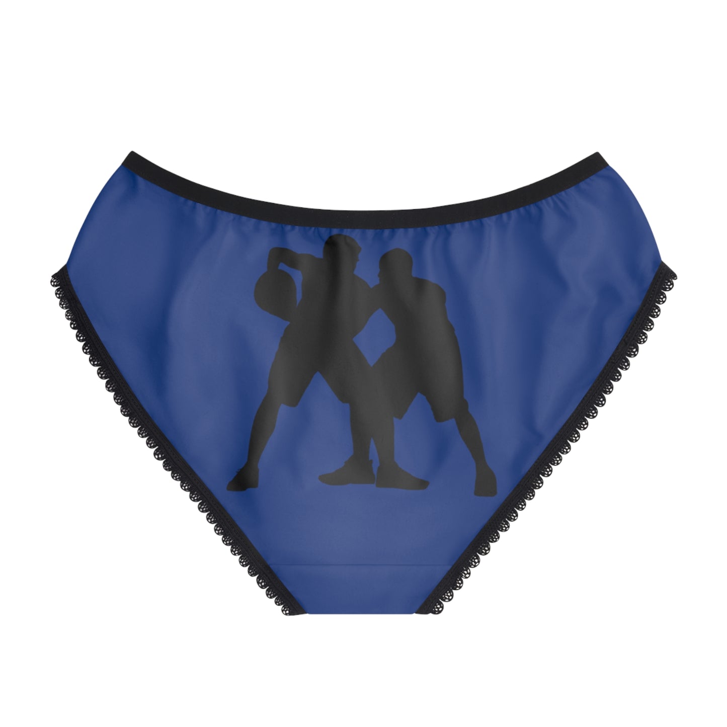 Women's Briefs: Basketball Dark Blue