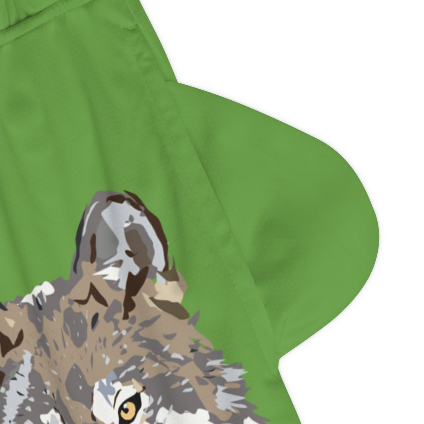 Basketball Rib Shorts: Wolves Green