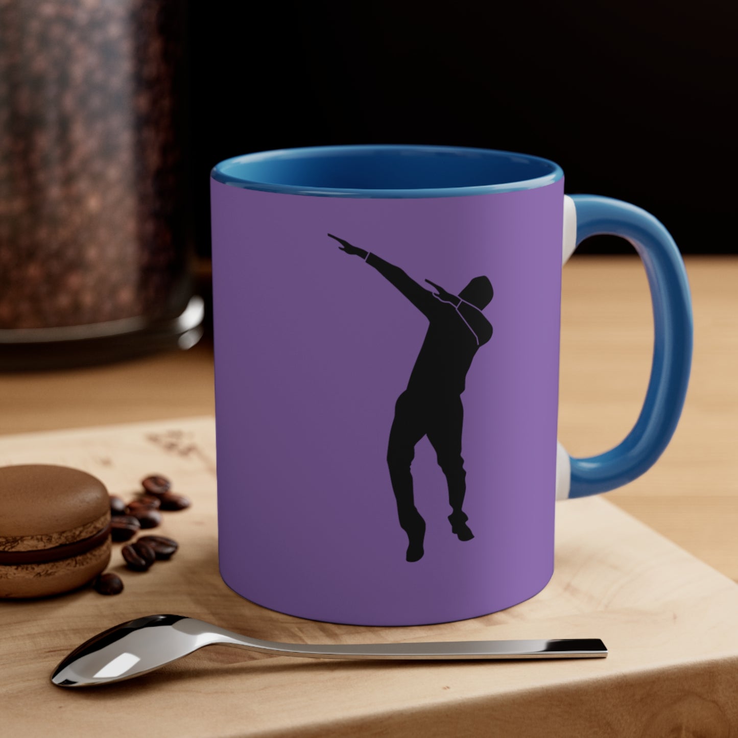 Accent Coffee Mug, 11oz: Dance Lite Purple