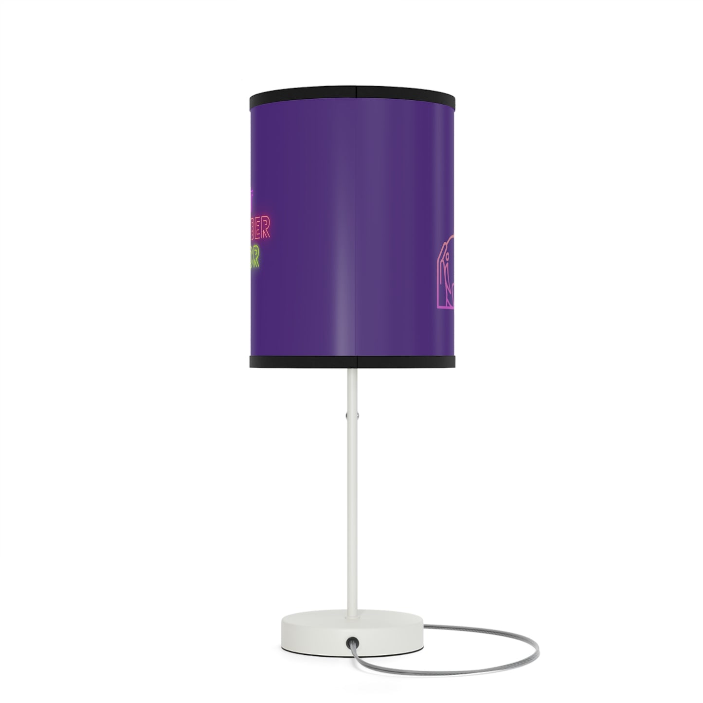 Lamp on a Stand, US|CA plug: Bowling Purple