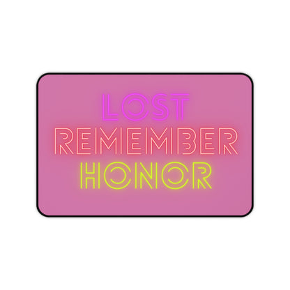 Desk Mat: Lost Remember Honor Lite Pink