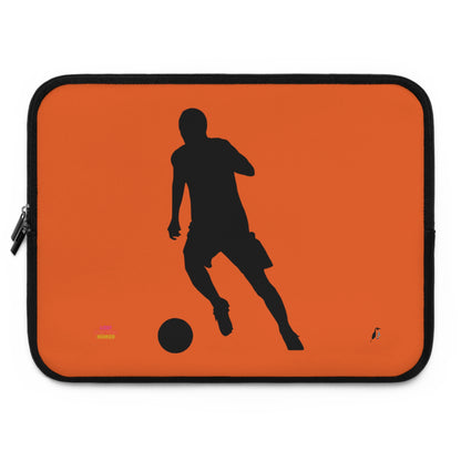 Laptop Sleeve: Soccer Orange