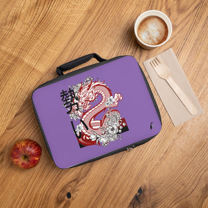 Lunch Bag: Dragons Lite Purple