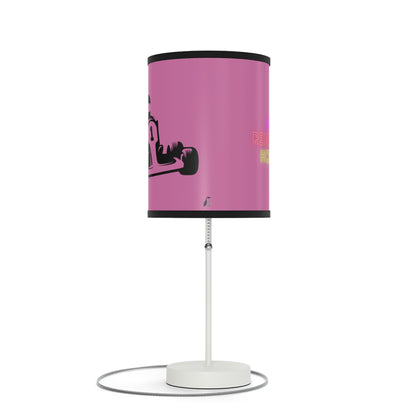 Lamp on a Stand, US|CA plug: Racing Lite Pink