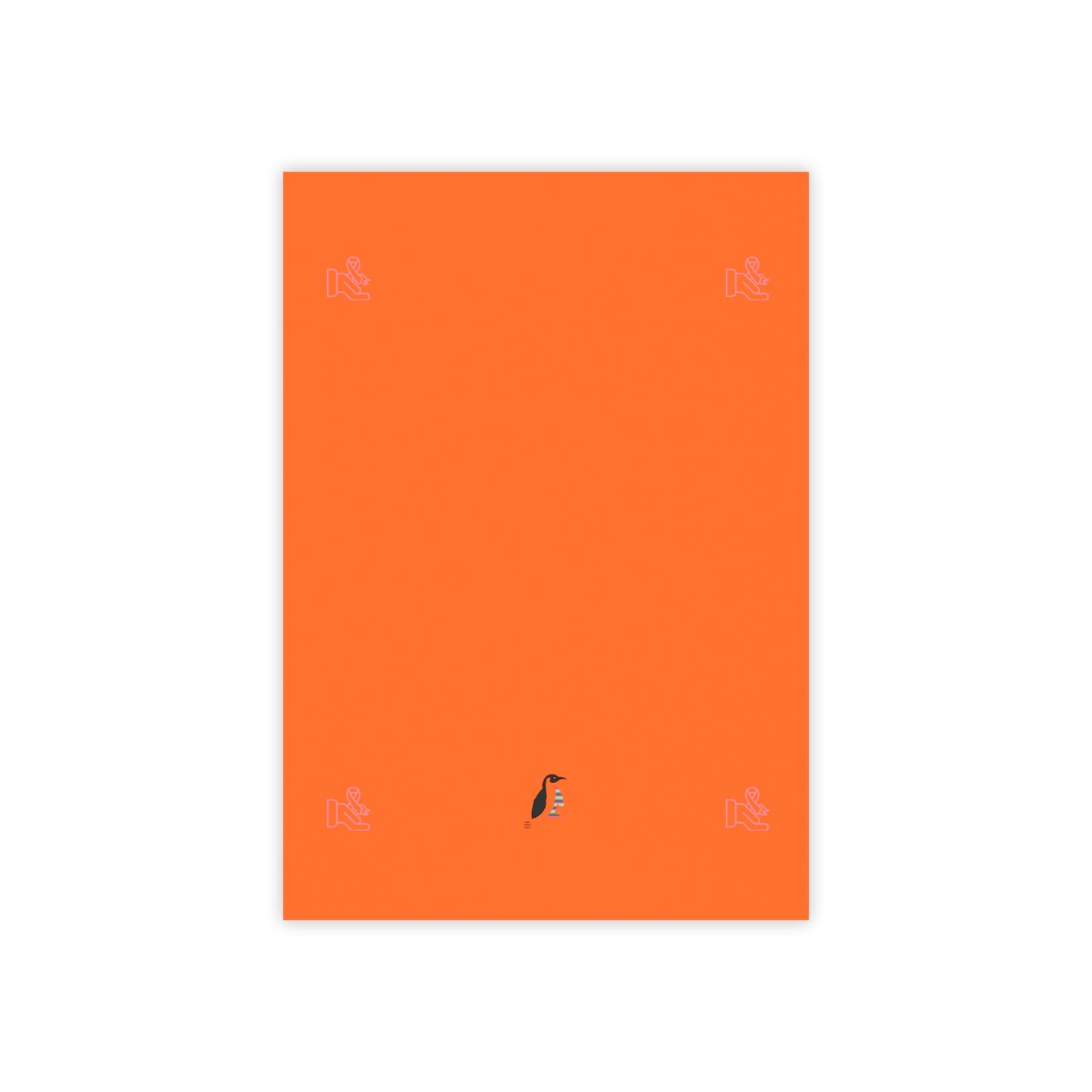 Post-it® Note Pads: Fight Cancer Orange