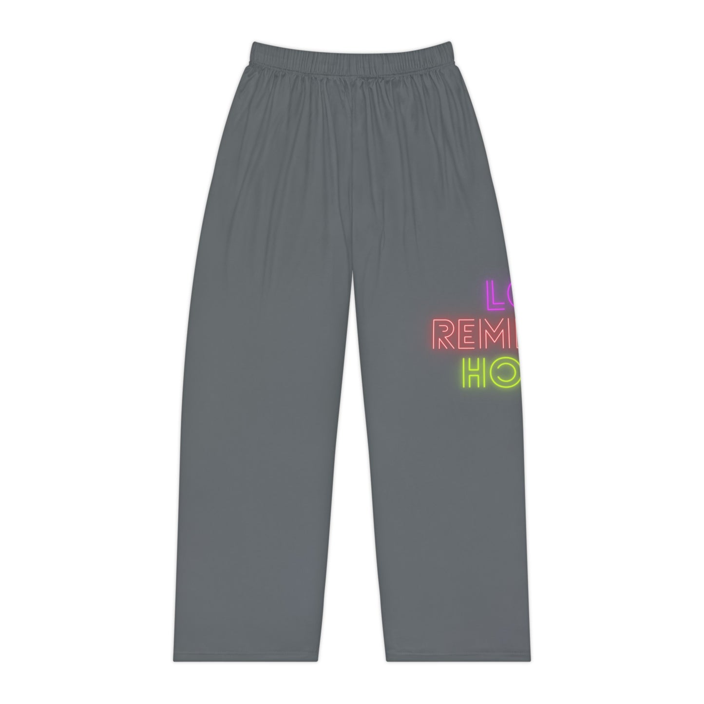 Women's Pajama Pants: Lost Remember Honor Dark Grey