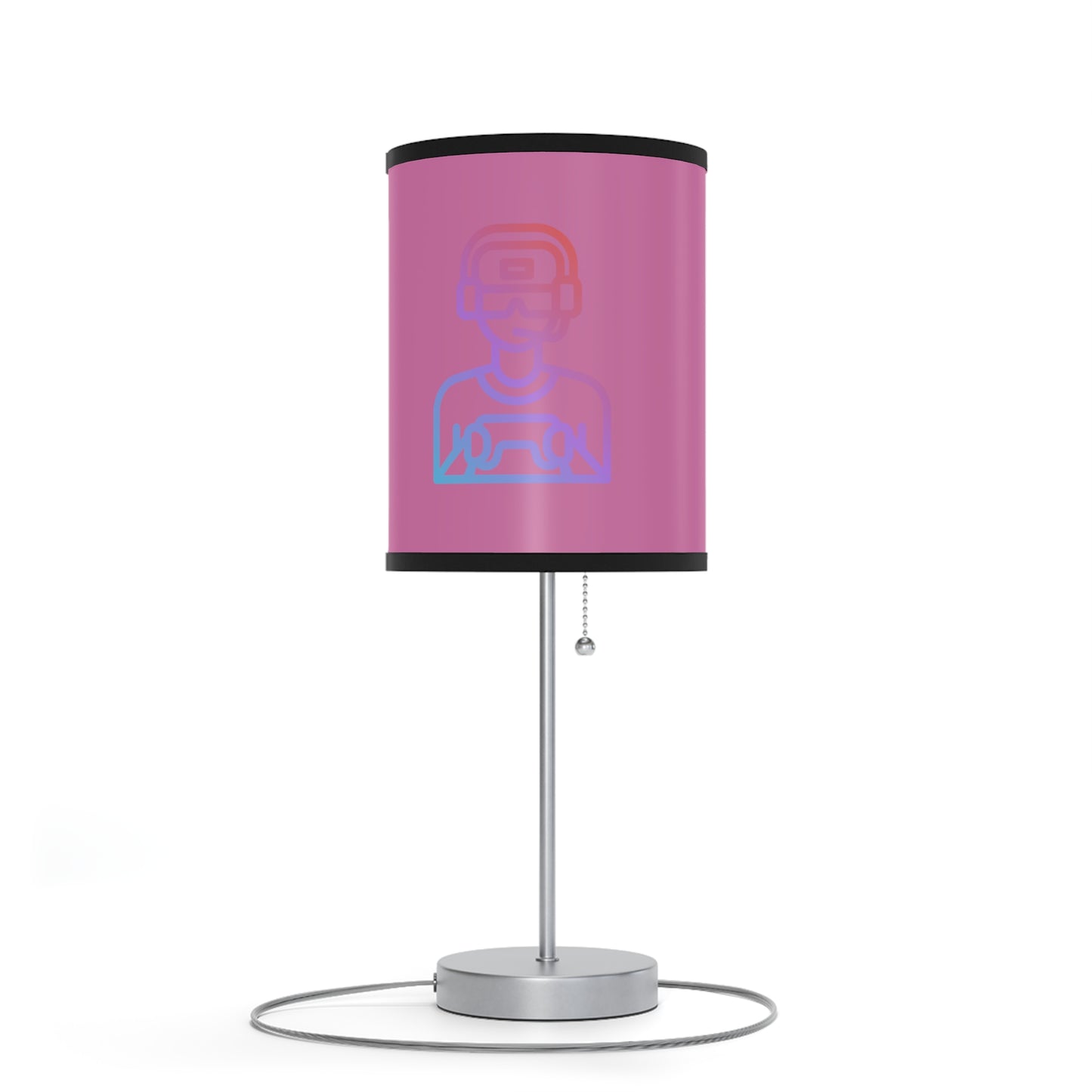 Lamp on a Stand, US|CA plug: Gaming Lite Pink 