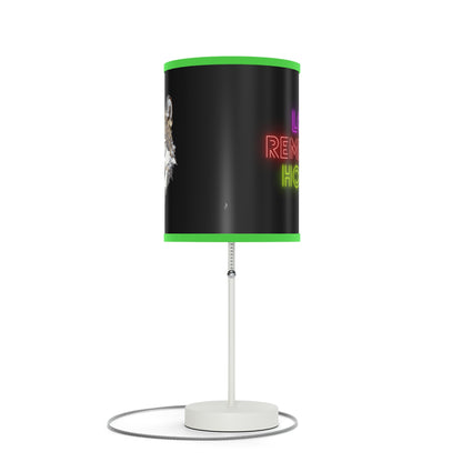 Lamp on a Stand, US|CA plug: Wolves Black